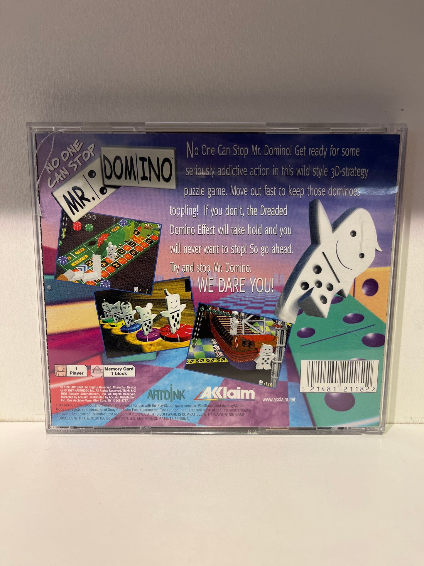 No One Can Stop Mr. Domino - Playstation