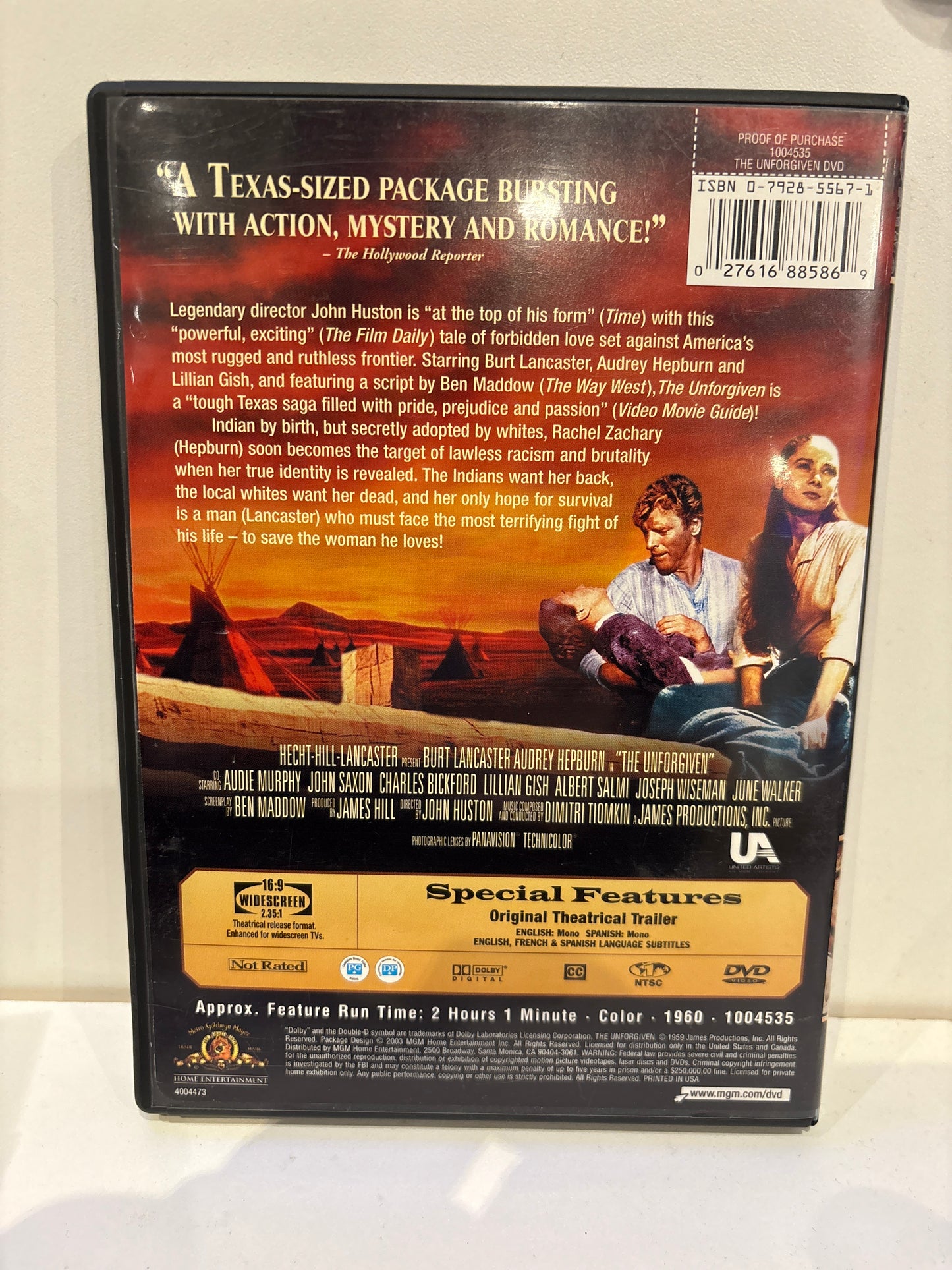 The Unforgiven - DVD