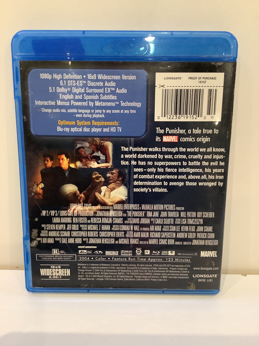 The Punisher (2004) - Blu-Ray