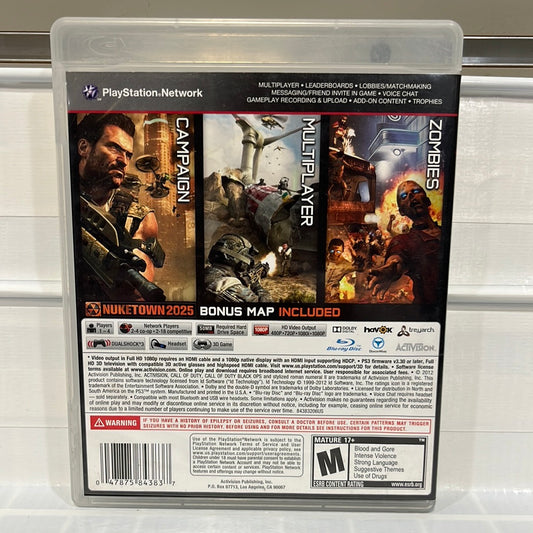 Call of Duty Black Ops II - Playstation 3