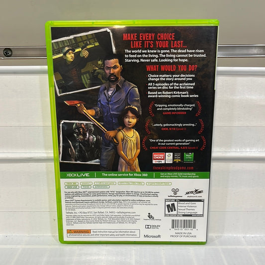 The Walking Dead: A Telltale Games Series - Xbox 360