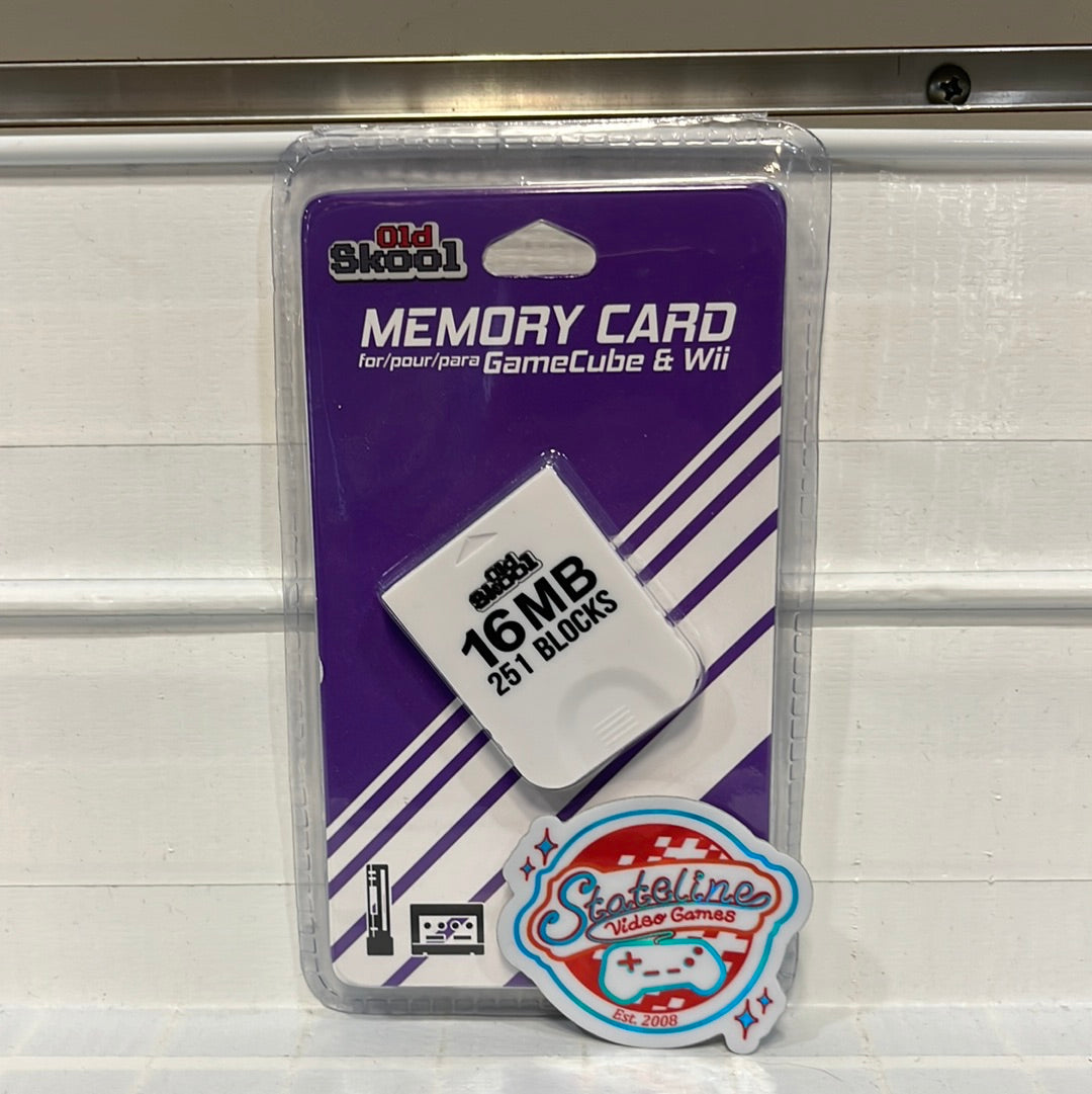 Old Skool Gamecube Memory Card 16MB - GC