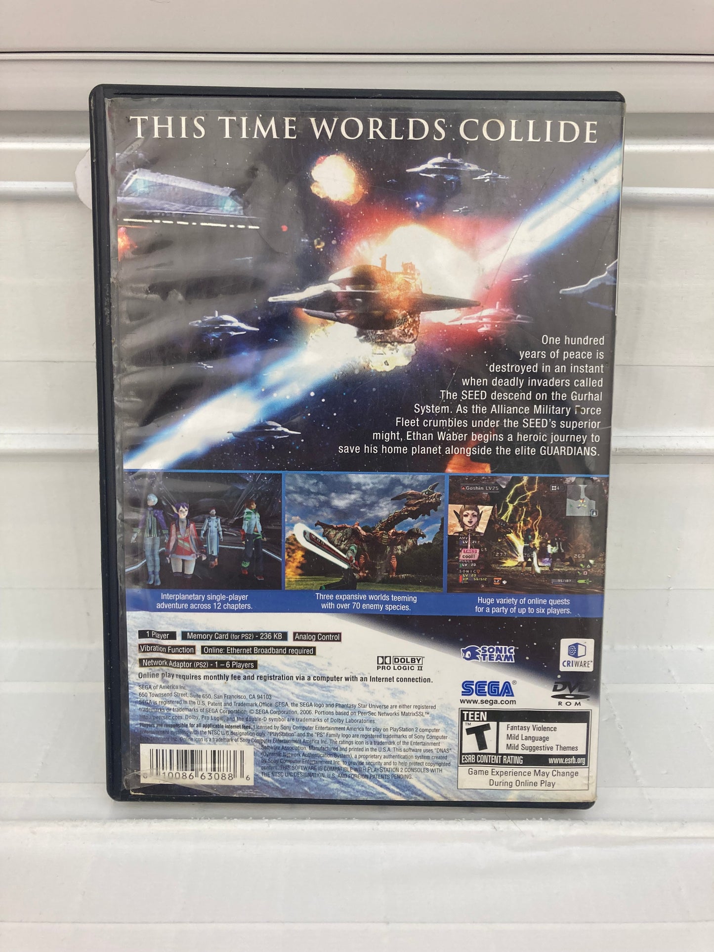 Phantasy Star Universe - Playstation 2