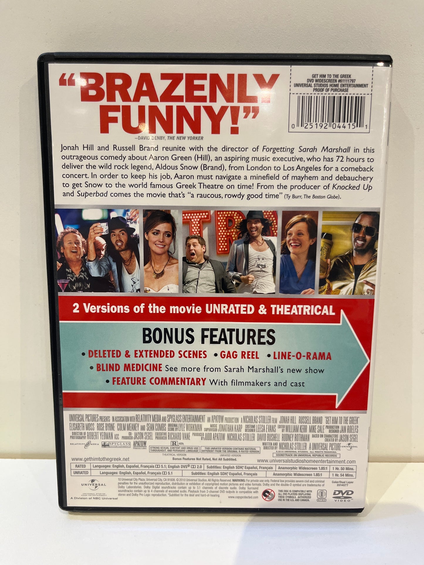 Get Him to the Greek - DVD