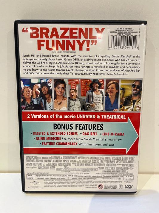 Get Him to the Greek - DVD