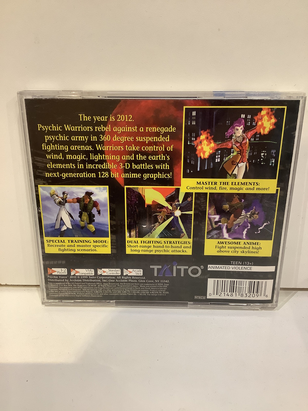 Psychic Force 2012 - Sega Dreamcast