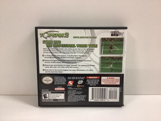 Top Spin 2 - Nintendo DS