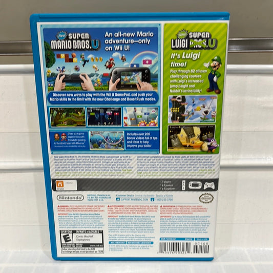 New Super Mario Bros. U + New Super Luigi U - Wii U