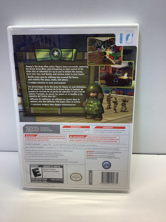 Army Men Soldiers of Misfortune - Wii