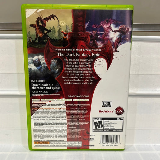 Dragon Age: Origins - Xbox 360