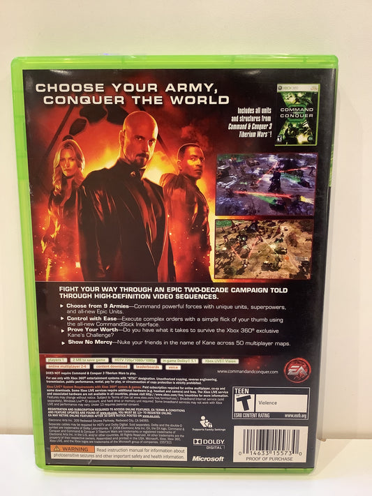 Command & Conquer 3 Kane's Wrath - Xbox 360