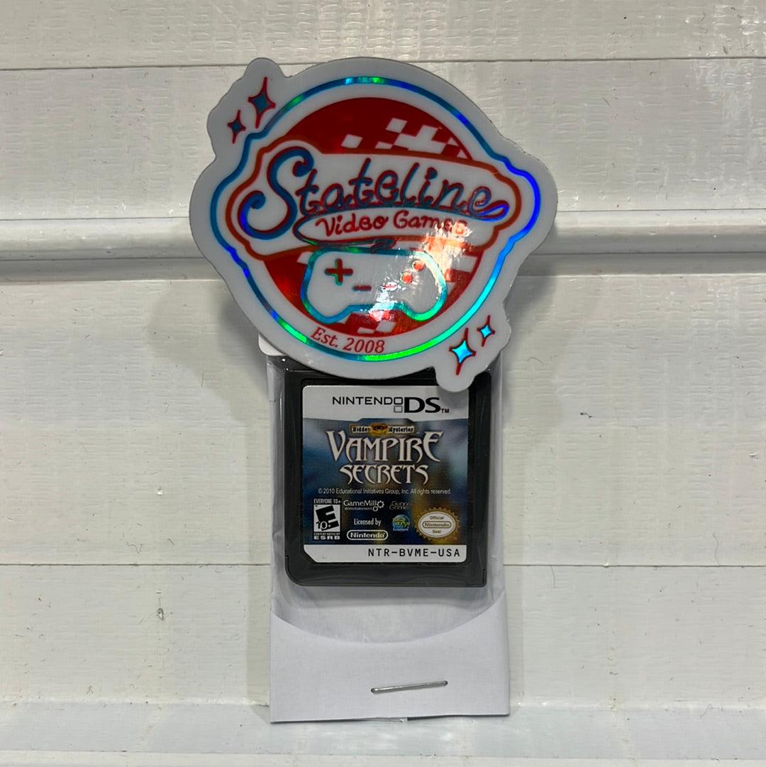 Hidden Mysteries: Vampire Secrets - Nintendo DS