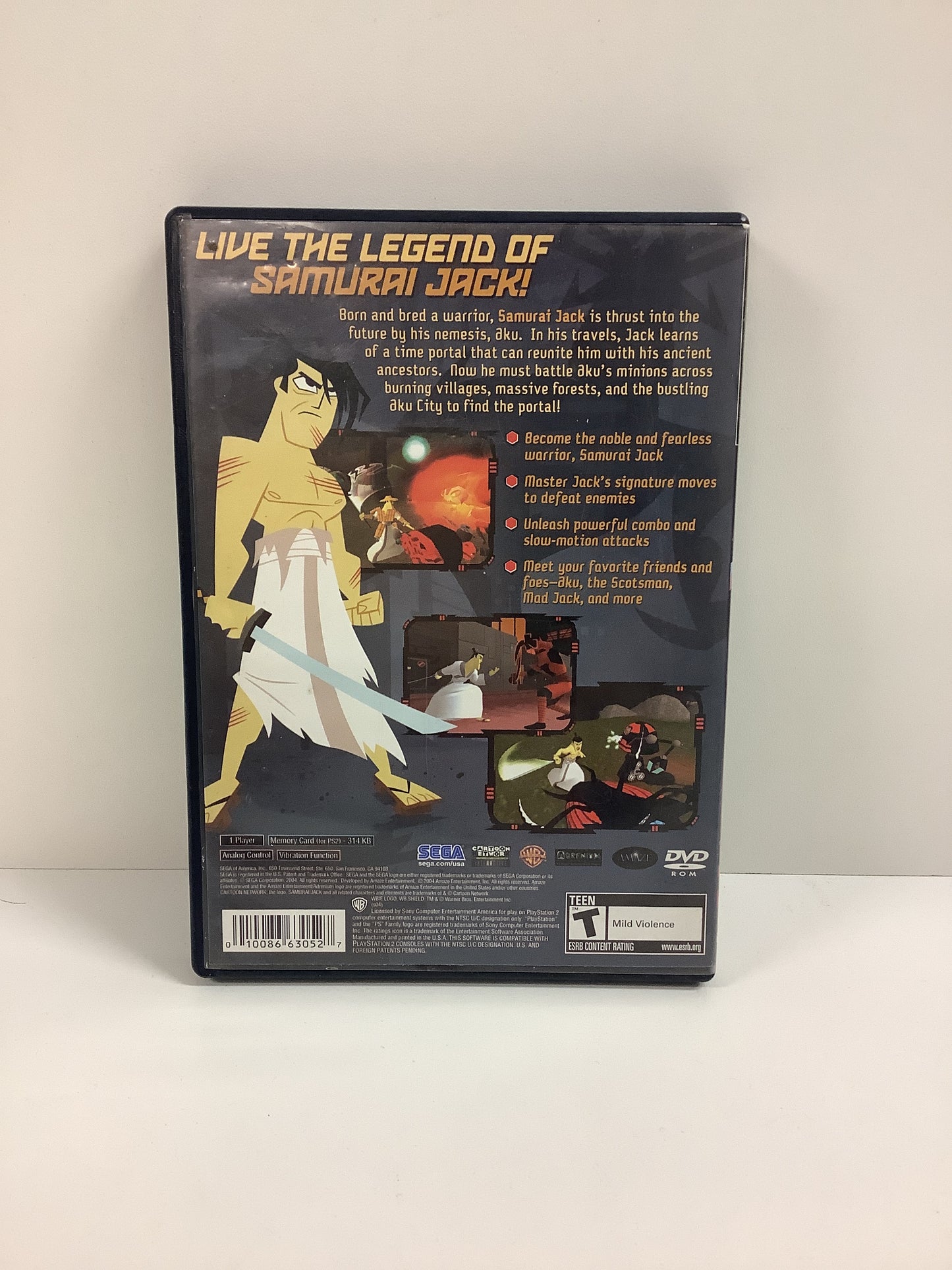 Samurai Jack Shadow of Aku - Playstation 2