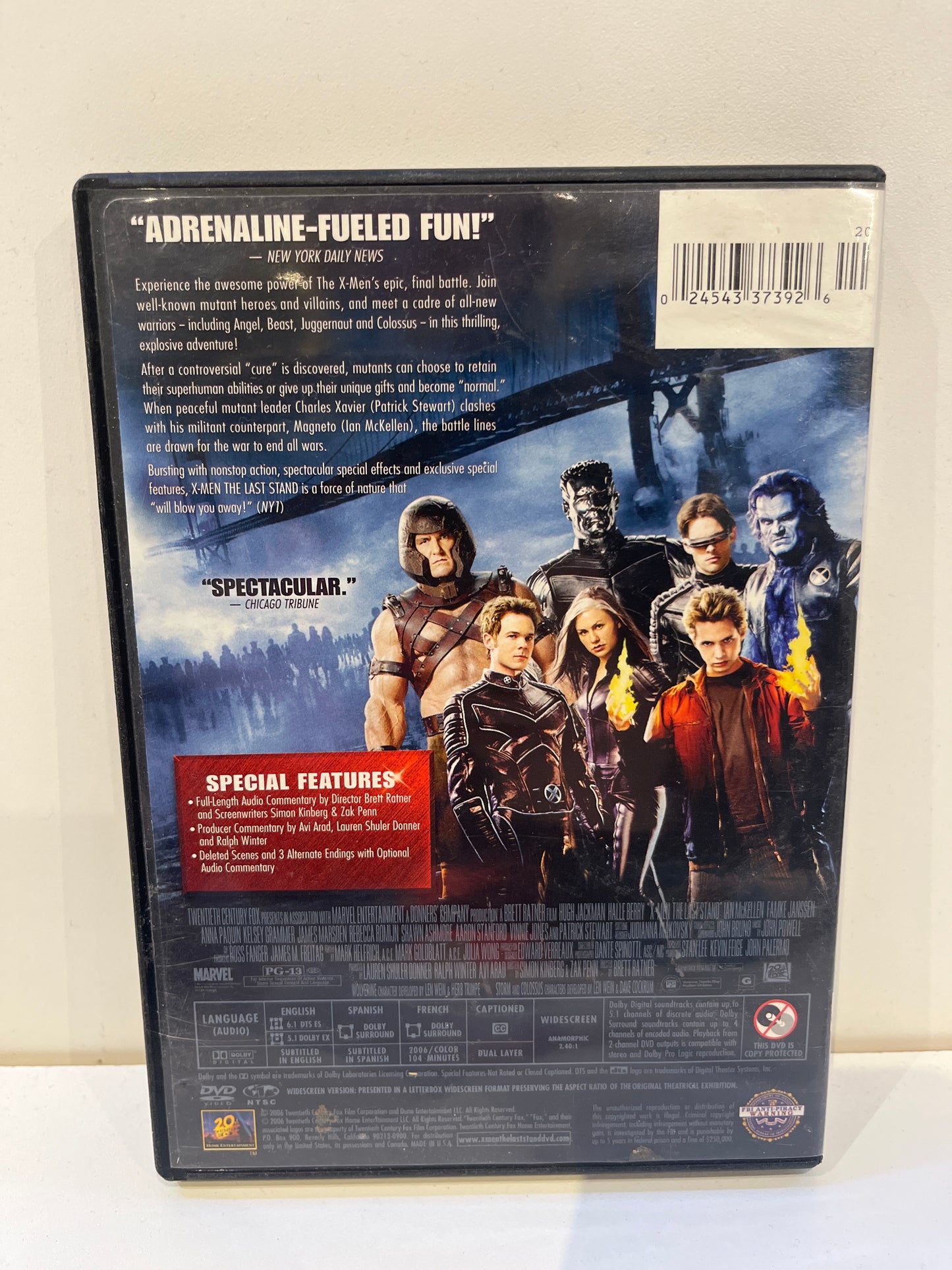 X-Men: The Last Stand - DVD