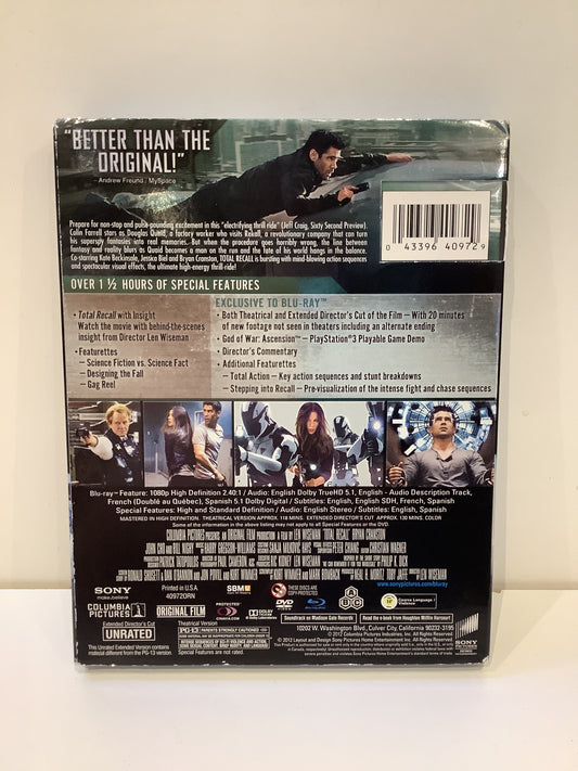 Total Recall - Blu-Ray
