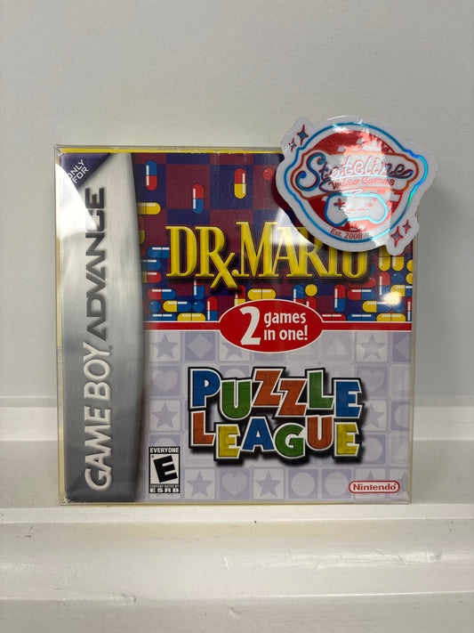Dr. Mario / Puzzle League - GameBoy Advance