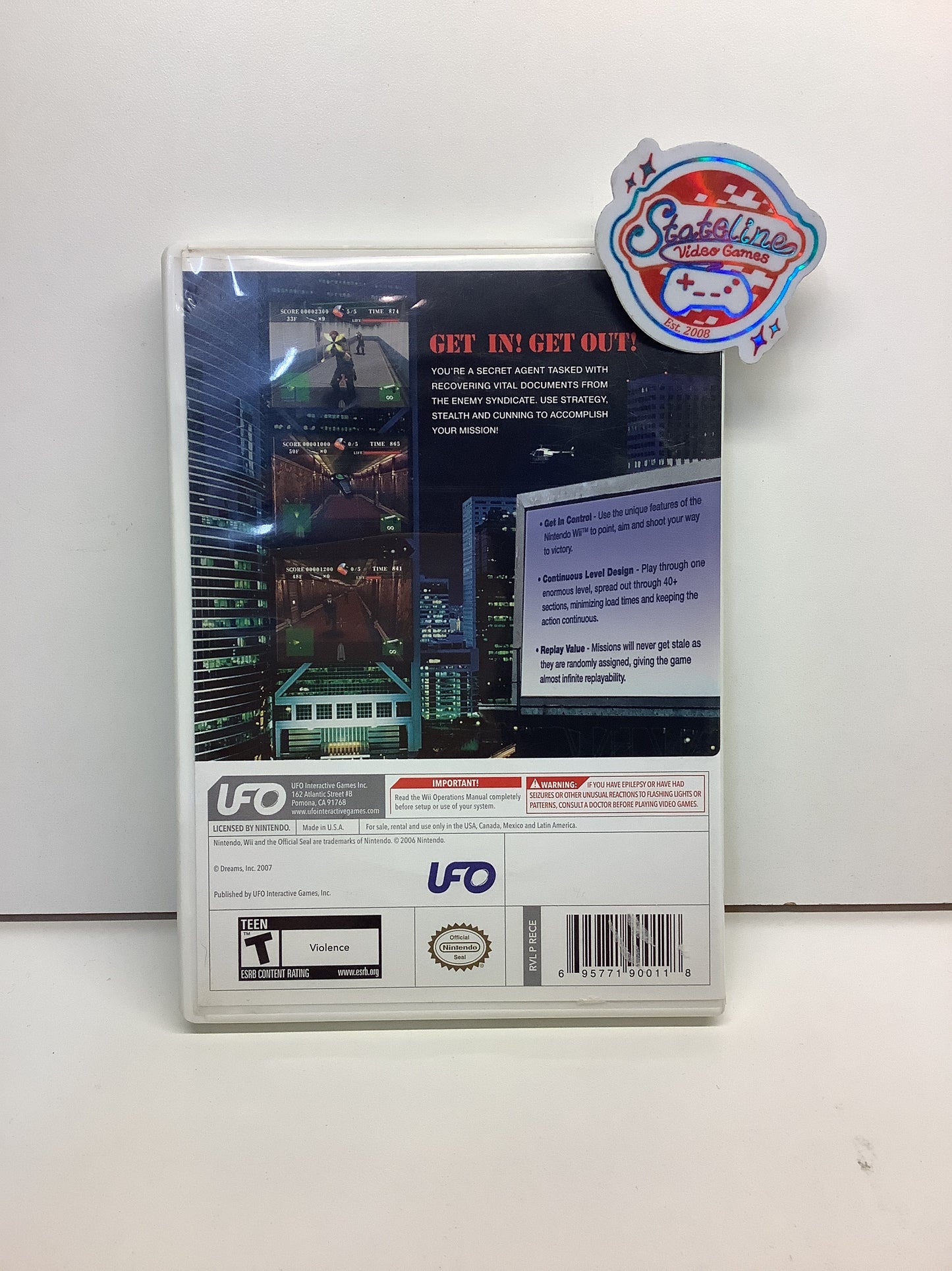 Spy Games Elevator Mission - Wii