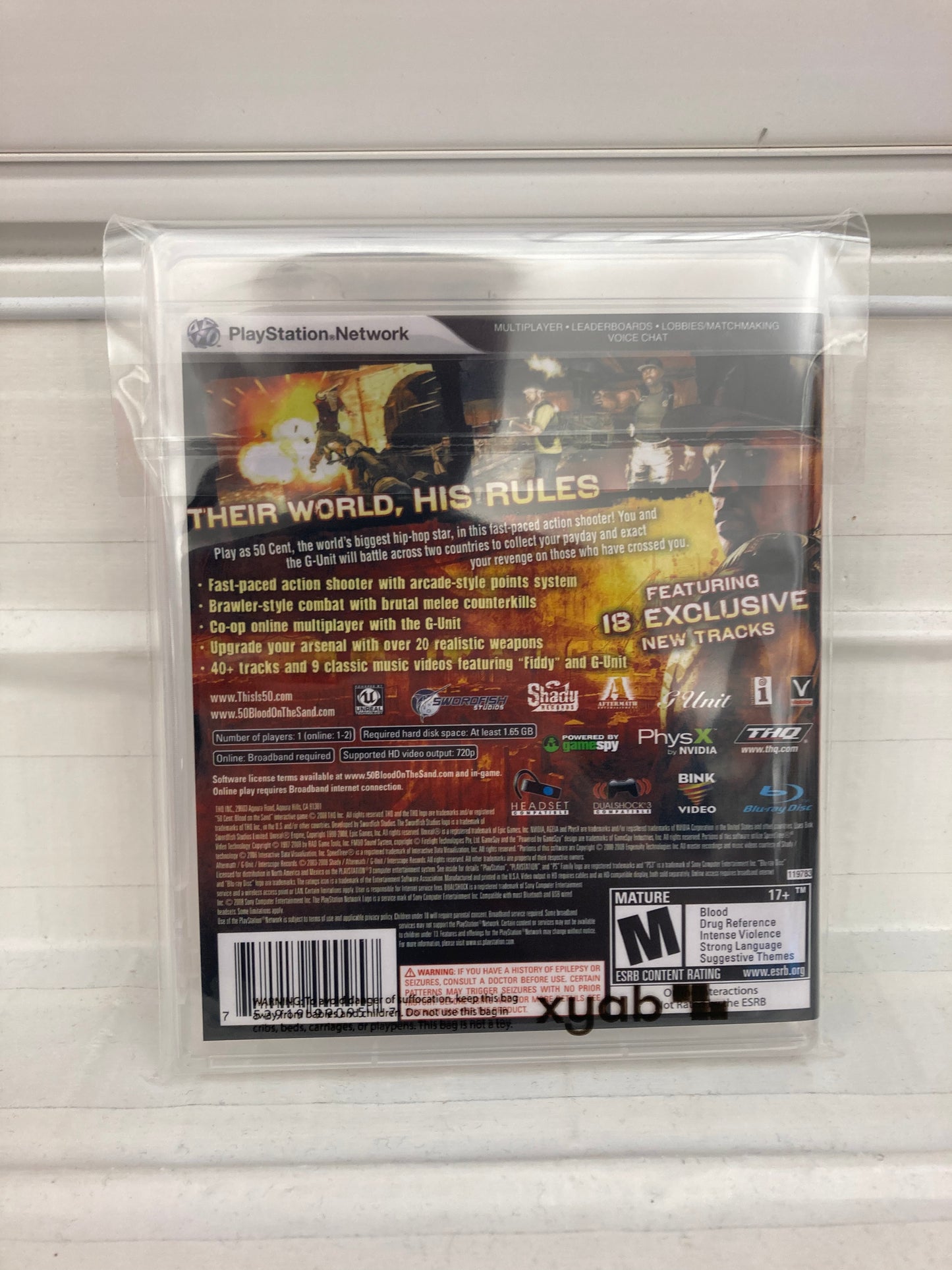 50 Cent: Blood on the Sand - Playstation 3