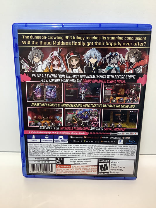 Mary Skelter Finale - Playstation 4