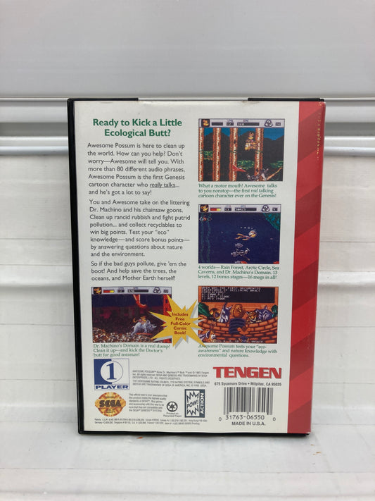 Awesome Possum - Sega Genesis