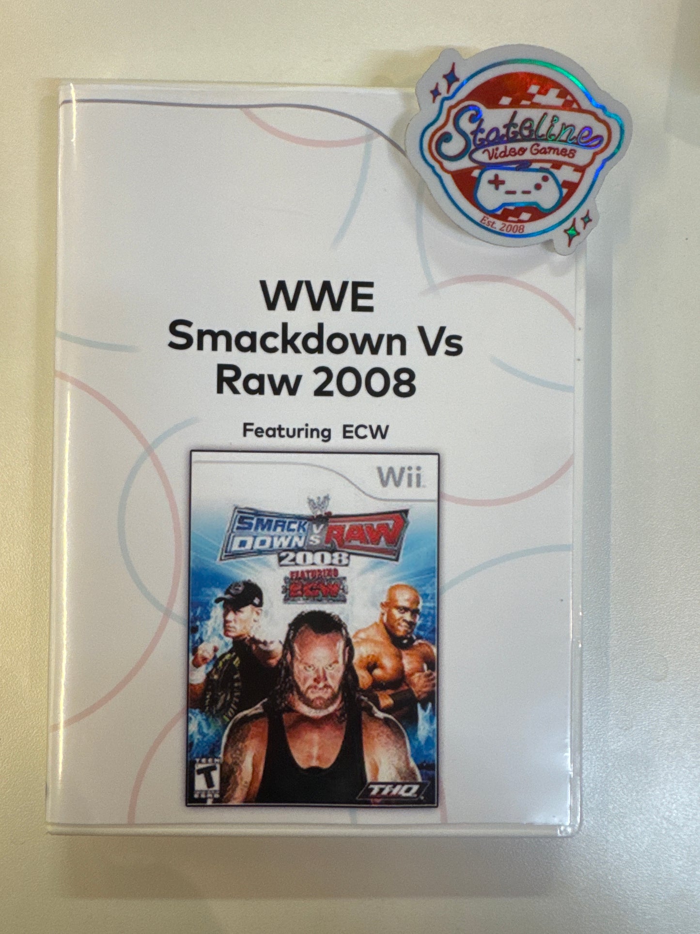 WWE Smackdown vs. Raw 2008 - Wii