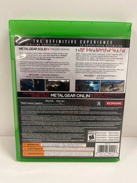 Metal Gear Solid V The Definitive Experience - Xbox One