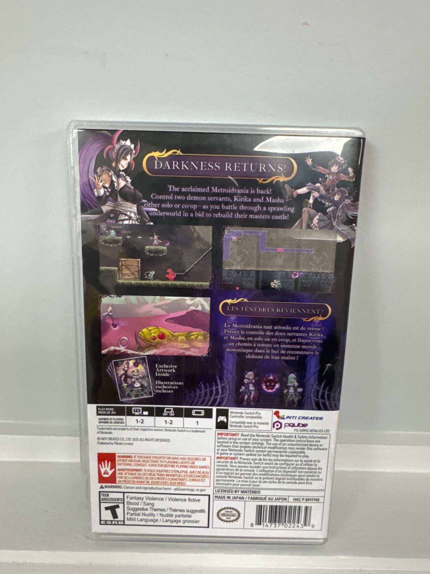 Gal Guardians: Servants Of The Dark - Nintendo Switch