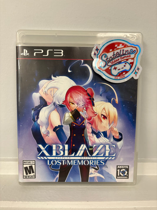 XBlaze Lost: Memories - Playstation 3