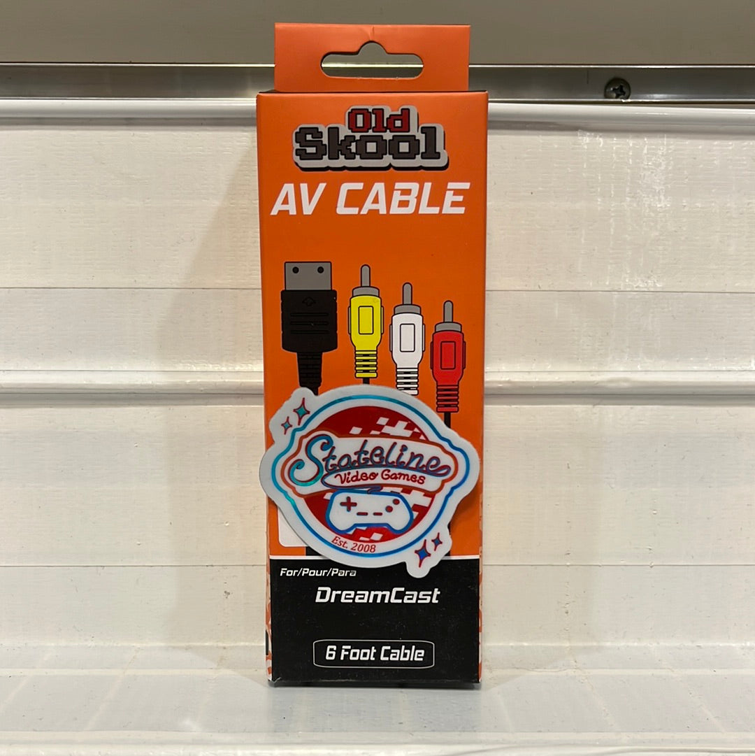 Aftermarket Sega Dreamcast AV Cable - Sega Dreamcast