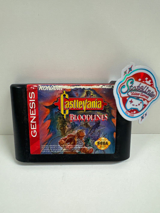 Castlevania: Bloodlines - Sega Genesis