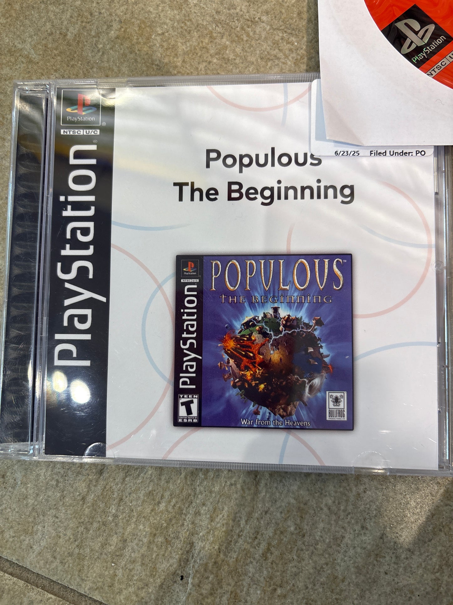Populous The Beginning - Playstation