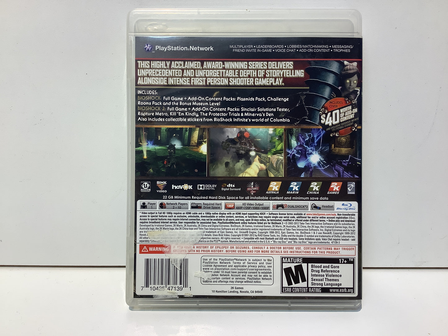 Bioshock Ultimate Rapture Edition - Playstation 3