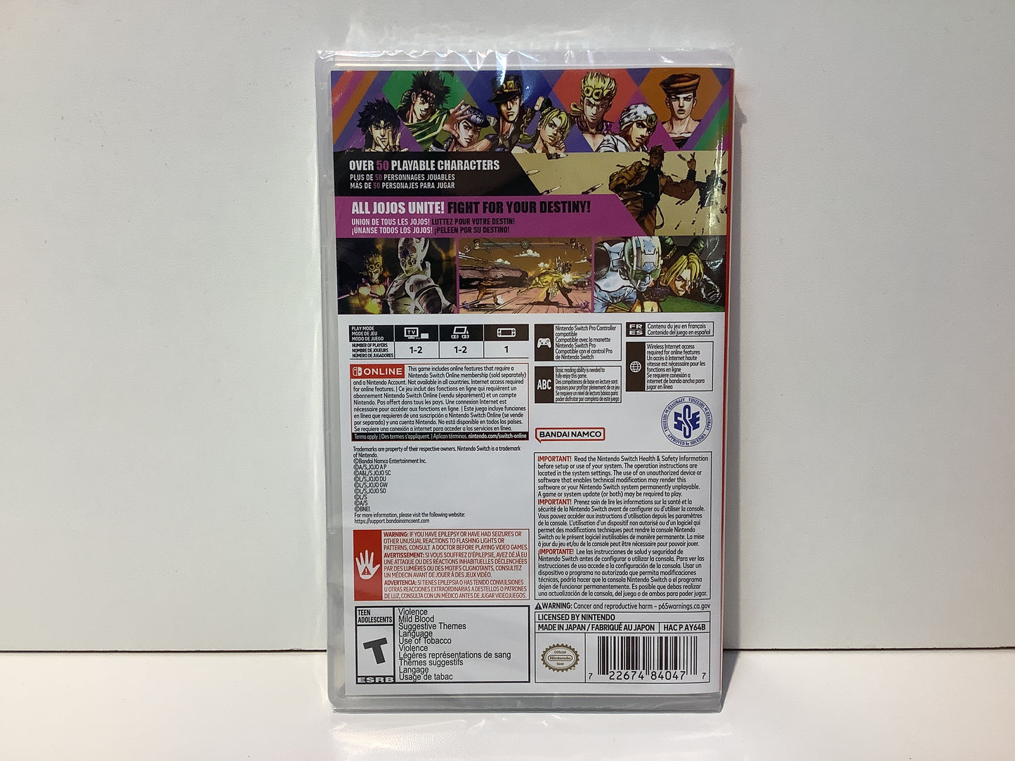 JoJo's Bizarre Adventure: All-Star Battle R - Nintendo Switch