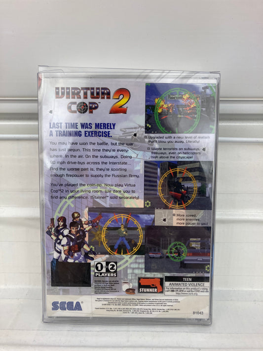 Virtua Cop 2 - Sega Saturn