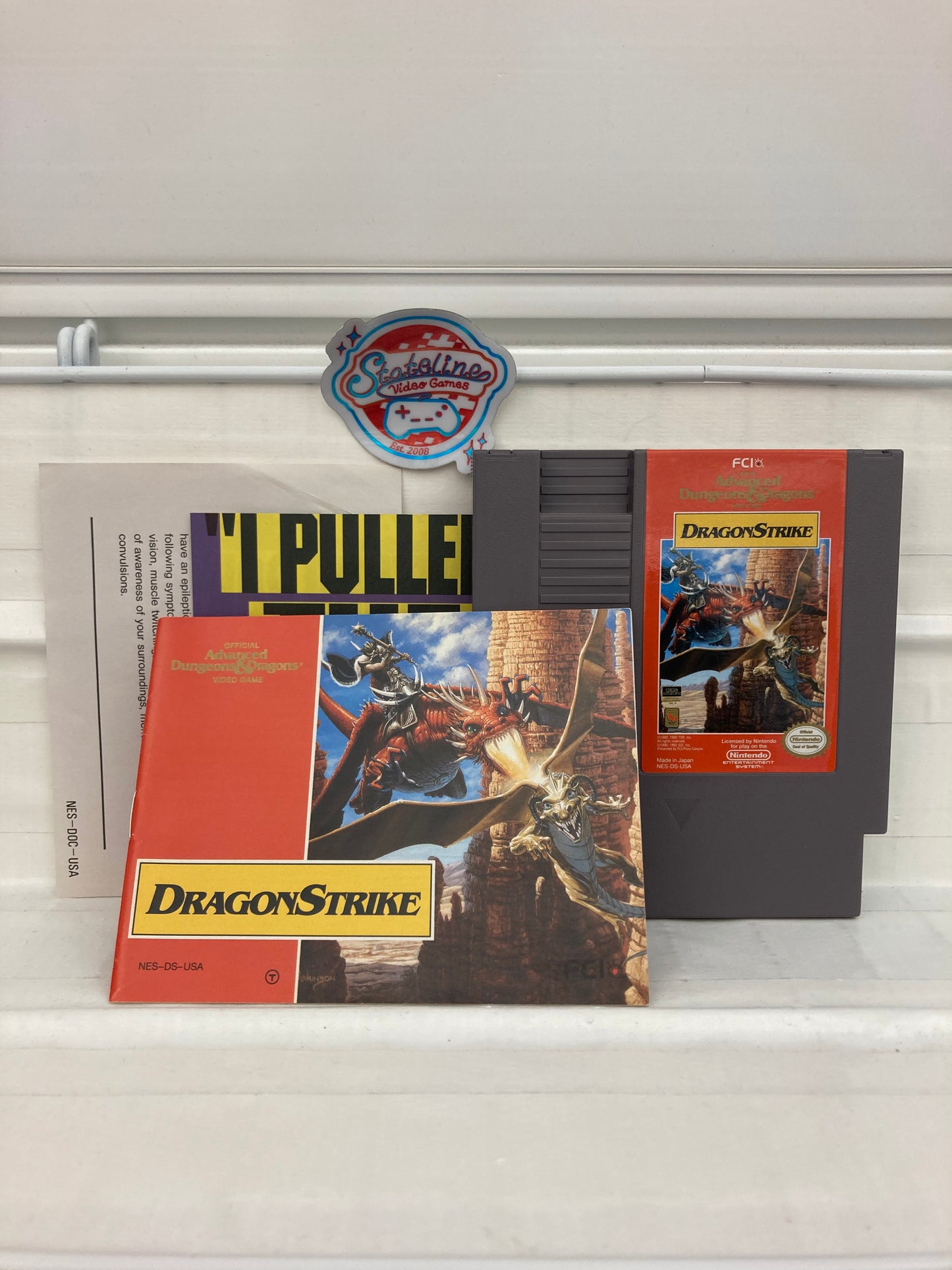 Advanced Dungeons & Dragons Dragon Strike - NES