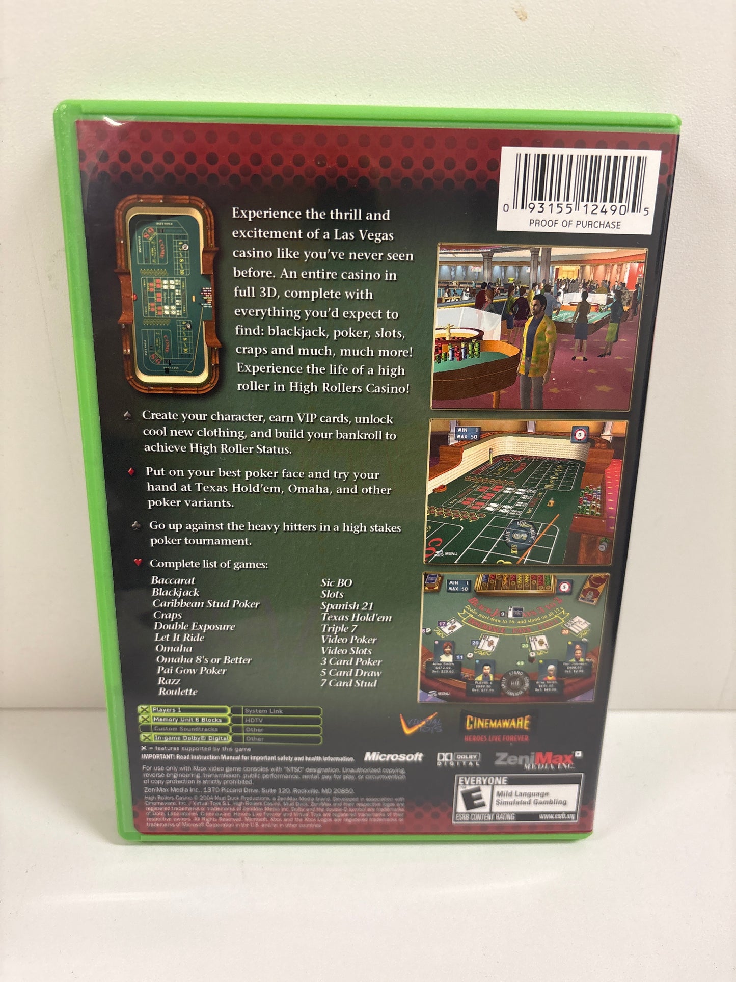 High Rollers Casino - Xbox