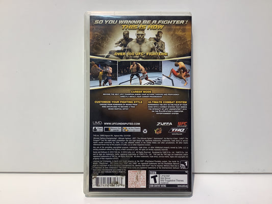 UFC Undisputed 2010 - PSP