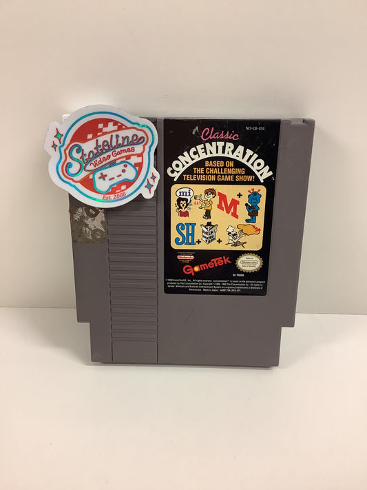 Classic Concentration - NES