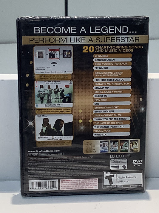 SingStar ABBA - Playstation 2