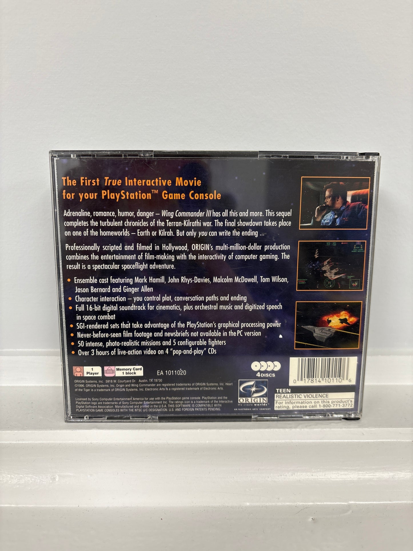 Wing Commander III Heart of the Tiger - Playstation