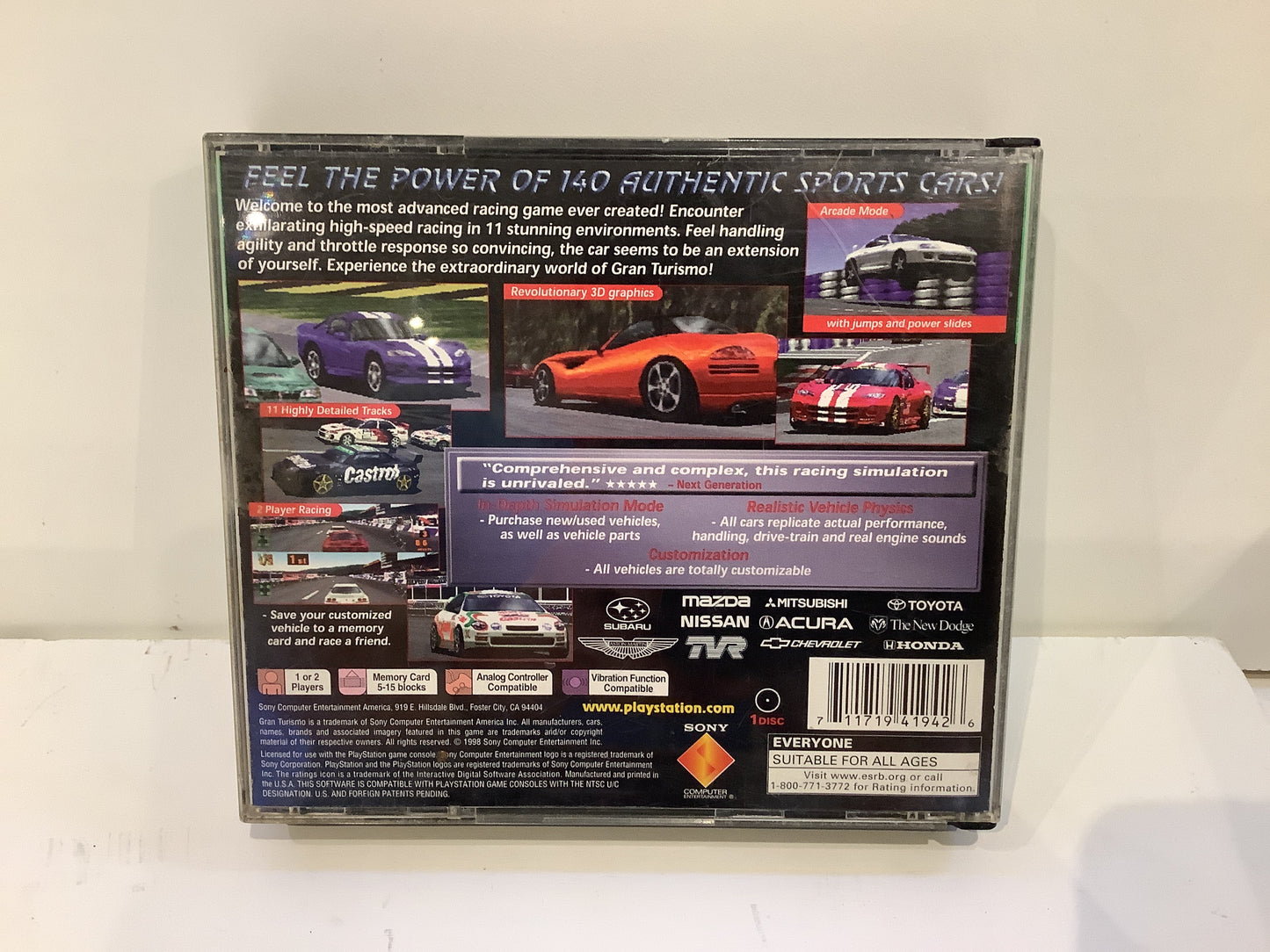 Gran Turismo - Playstation