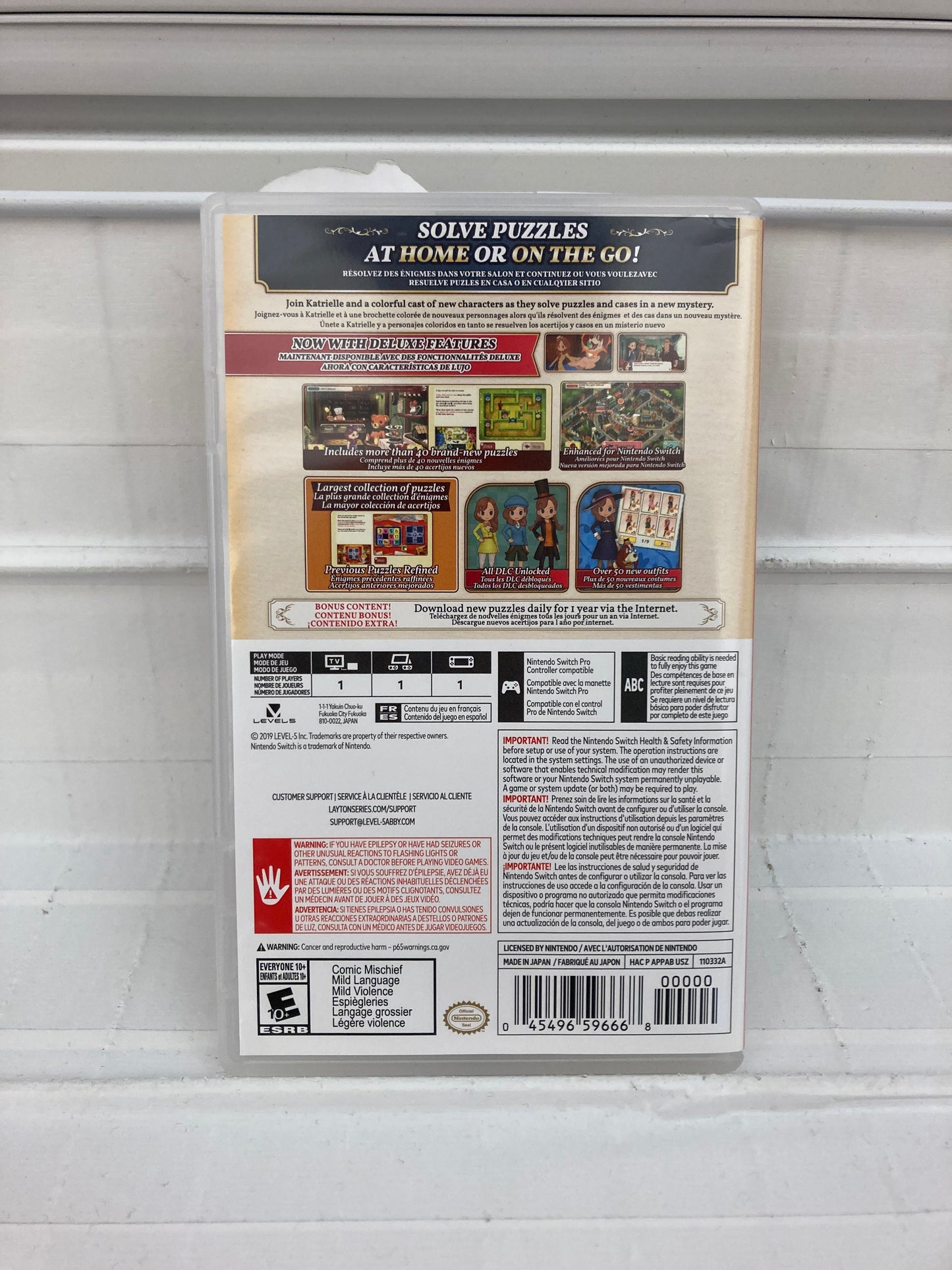 Layton's Mystery Journey: Katrielle and the Millionaires' Conspiracy - Nintendo Switch