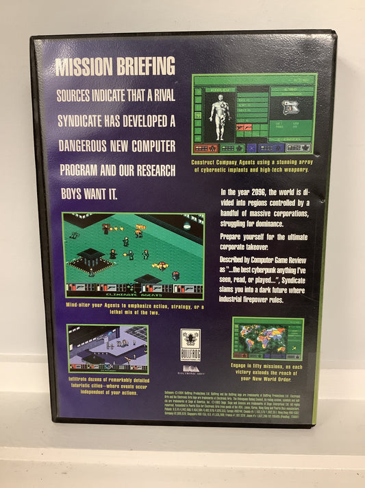 Syndicate - Sega Genesis
