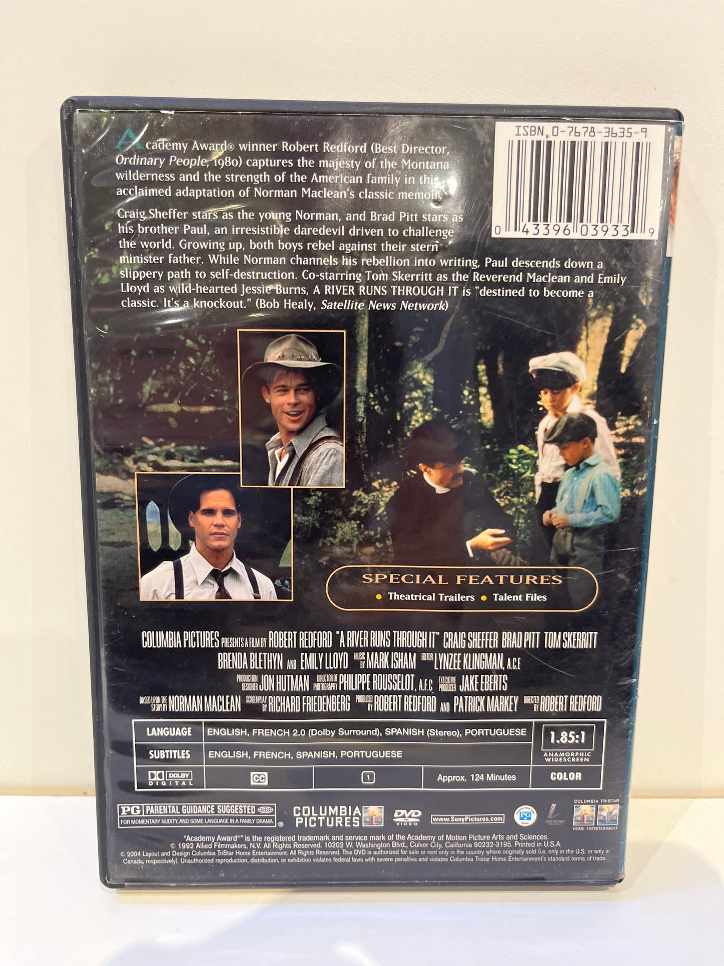 A River Runs Through It - DVD