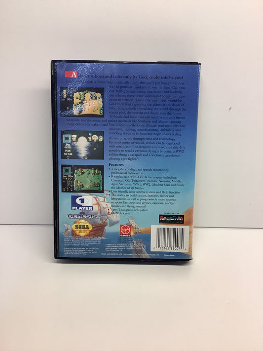 Tyrants Fight Through Time - Sega Genesis