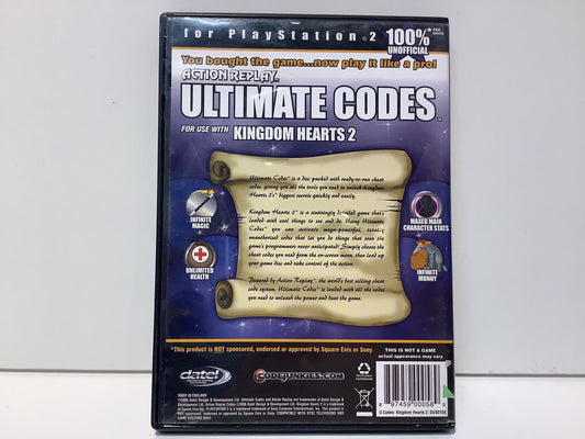Ultimate Codes Kingdom Hearts 2 - Playstation 2