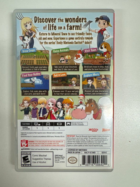 Story of Seasons: Friends of Mineral Town - Nintendo Switch