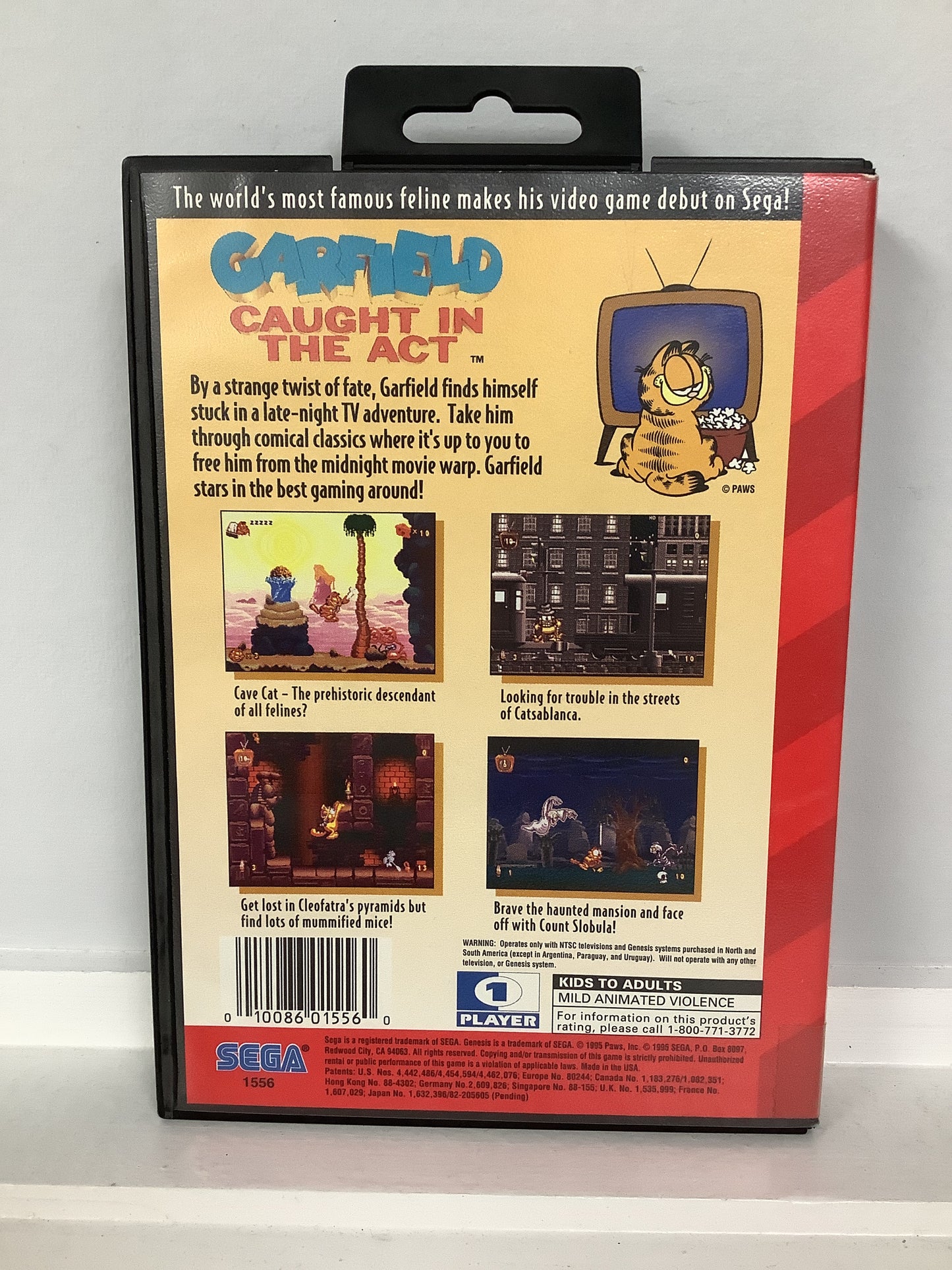 Garfield Caught in the Act - Sega Genesis