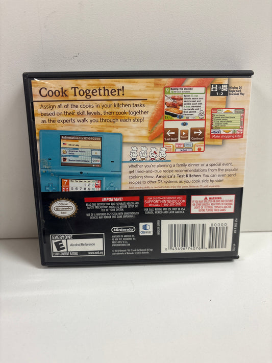 America's Test Kitchen: Let's Get Cooking - Nintendo DS