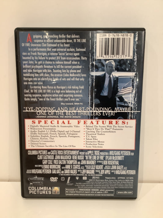 In The Line of Fire - DVD